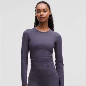 Lululemon All It Takes Back-Twist Ribbed Long-Sleeve Shirt